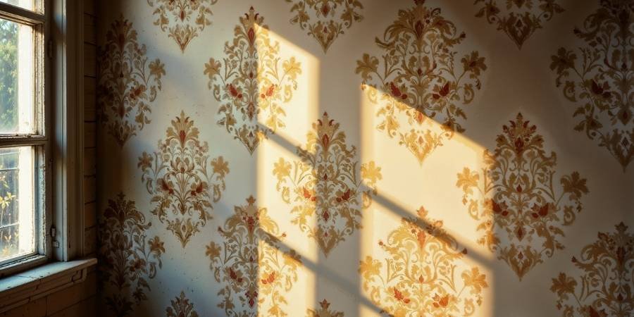 Professional wallpaper installation in Magnolia, Delaware with precise wall preparation and seamless finish.